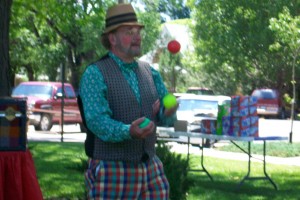 Juggling; Also learning about the meaning of Red, Yellow and Green lights